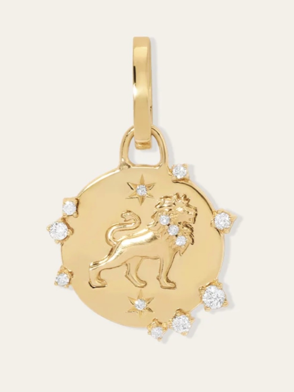 Adina Reyter Zodiac Diamond Leo Hinged Charm